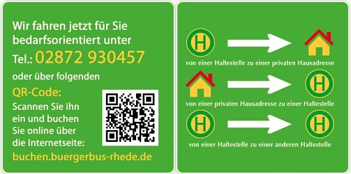 Bürgerbus_Neues Konzept © Stadt Rhede